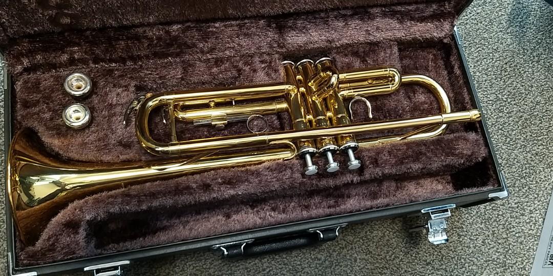 Yamaha YTR-2335 Trumpet (小號)made in Japan, 興趣及遊戲, 音樂