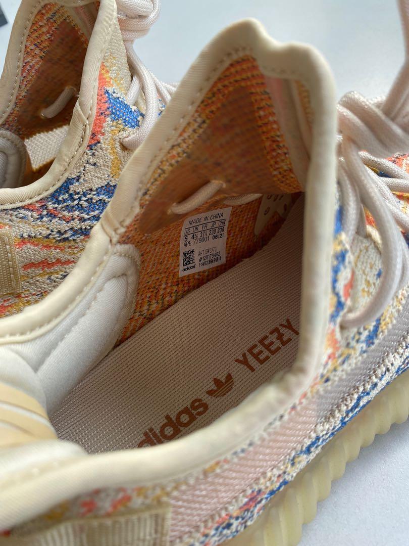 Yeezy Boost 350 V2 Mx Oat - Size 5 US, Fesyen Wanita, Sepatu di Carousell