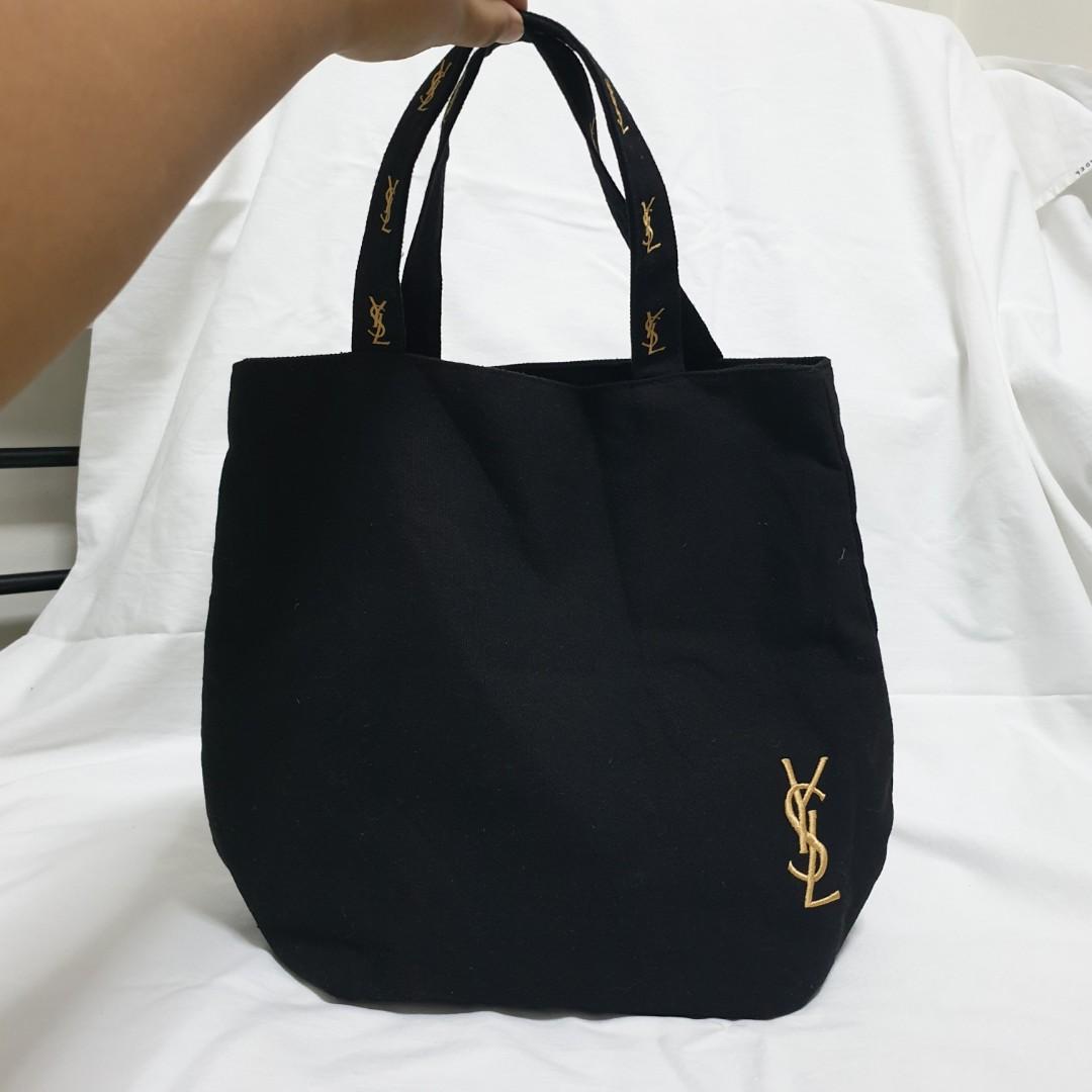 YSL Canvas Tote Bag, Luxury, Bags & Wallets on Carousell