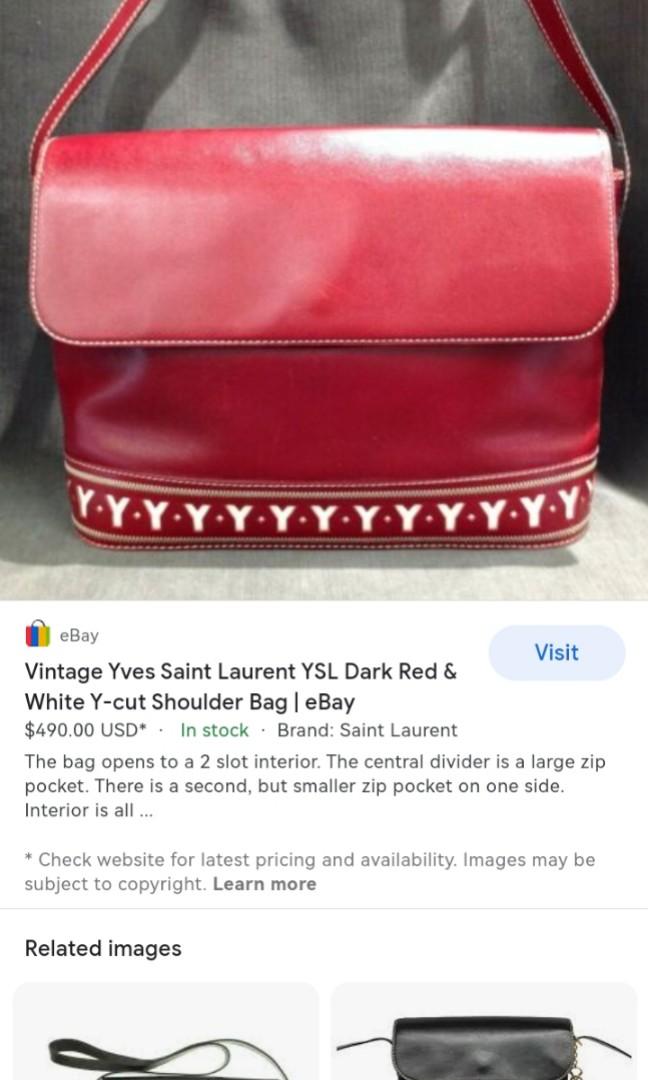 SAINT LAURENT PARIS YSL Sac De Jour Mini Small Gray Leather Hand Bag Purse  Tote | eBay