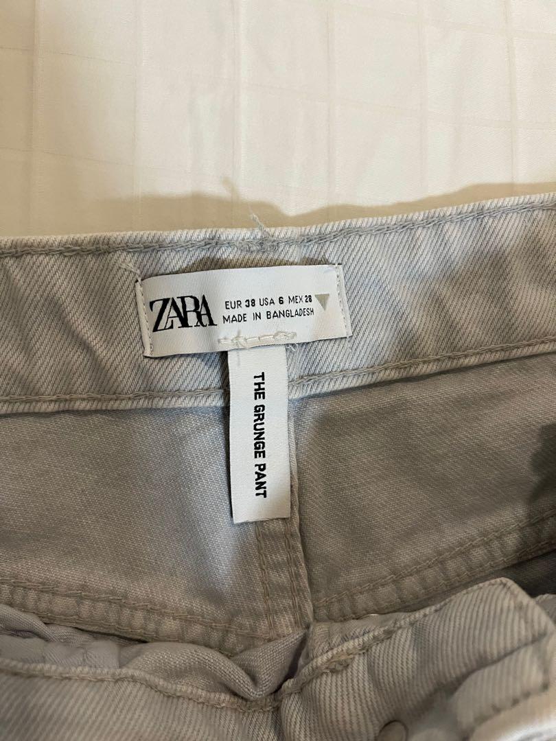 Zara - The grunge pant, Women's Fashion, Bottoms, Jeans u0026 Leggings on  Carousell