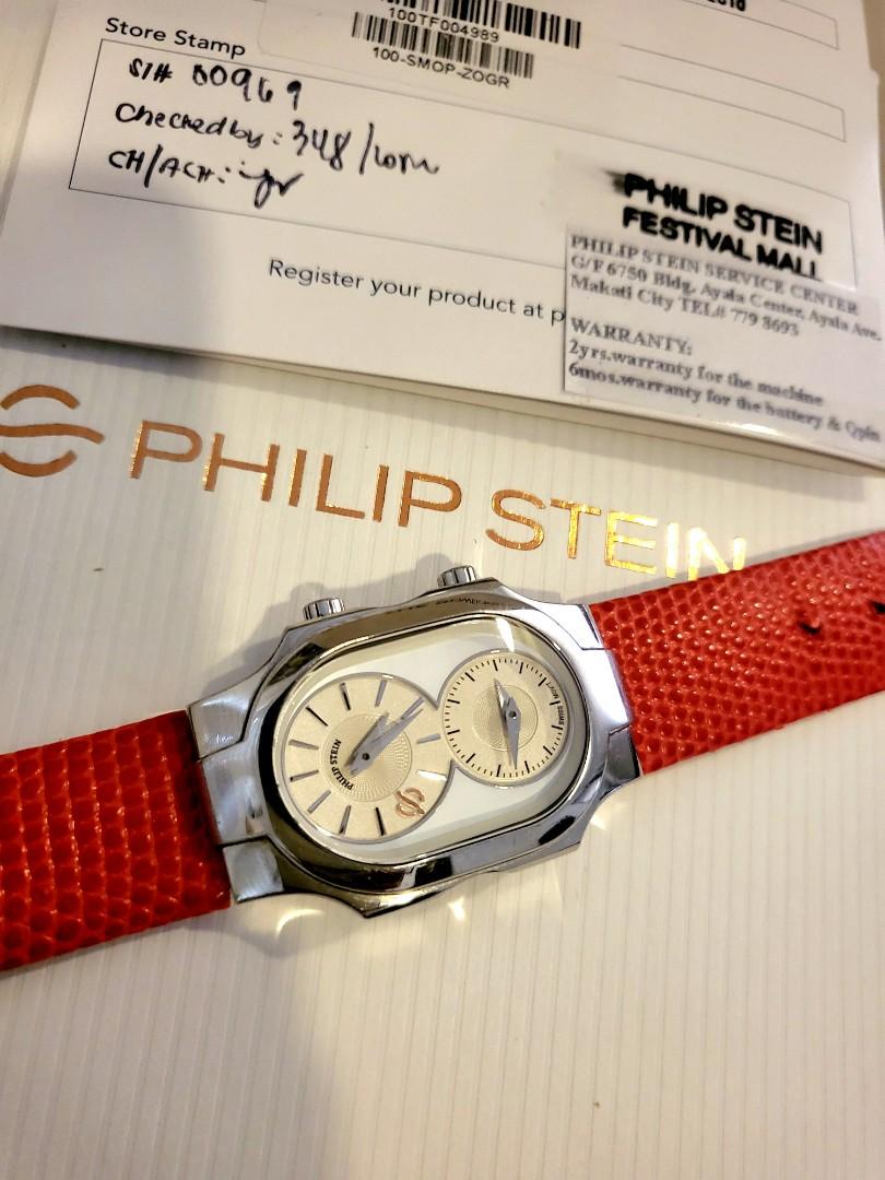 100 Authentic Philip Stein Watch
