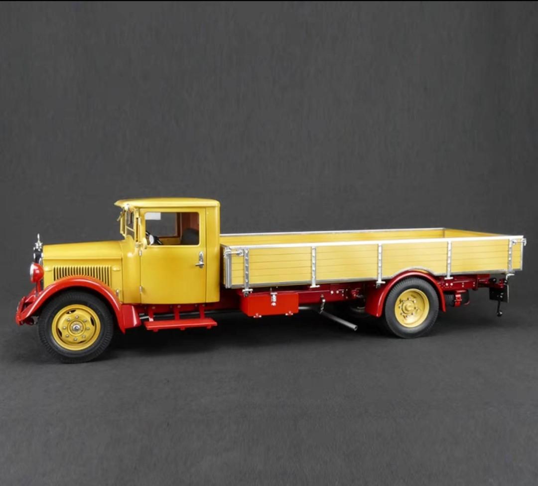 1:18 1/18 CMC Mercedes Benz LO 2750 Truck Lorry Trailer display model ...