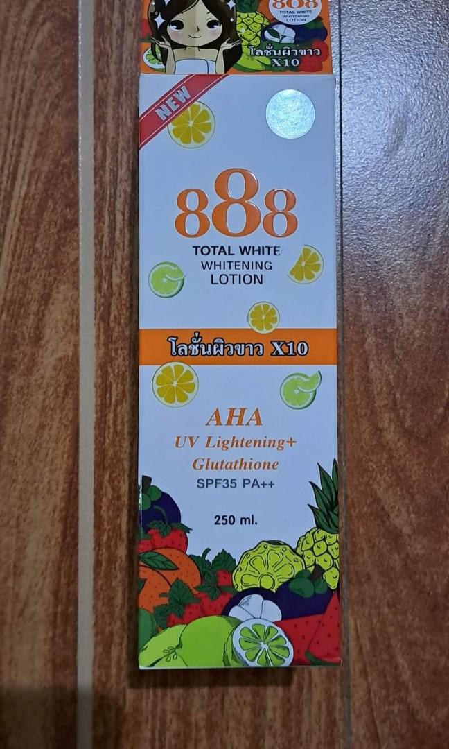 888 total white whitening lotion(original), Beauty & Personal Care