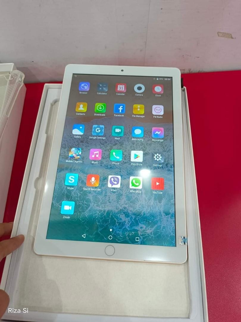 8gb+ 256gb Mediatek 10.1 inches Tablet (Category: Android) located in Calamba. Submitted by mobileporium (Listing ID 1177249403, Image 1). Description: With free case otg tampered glass Mediatek 10.1 inches Tablet 8gb+256gb Android 12 .0 Malapit na pasukan at nag hahanap po ba kayo ng magagamit ng inyong anak sa online class. Baka ito na po ang hinahanap nyo,sa laki ng memory nito malamang sa malamang wala na po itong lag. Pwede din ito syempre s