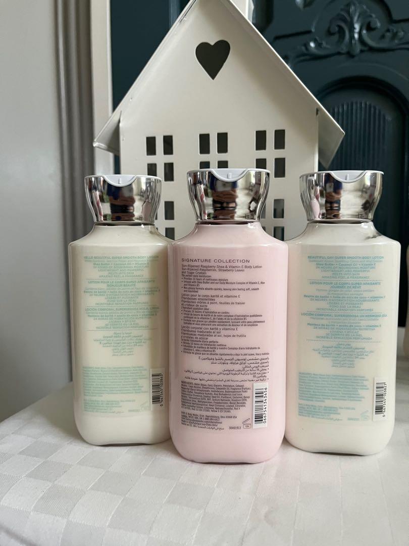 💯 Bath & Body works Lotion (SET3) (Category: Body Care) located in Taguig. Submitted by mypeg (Listing ID 1177260756, Image 2). Description: 💯 Bath & Body works Lotion (SET3) ORIGINAL GET ALL 3 for ₱1000 RFS: moving out sale Delivery fee: c/o buyer MOP: GCASH, BDO, Metrobank 💯 Authentic, Good Buy Send me a message ☺️.