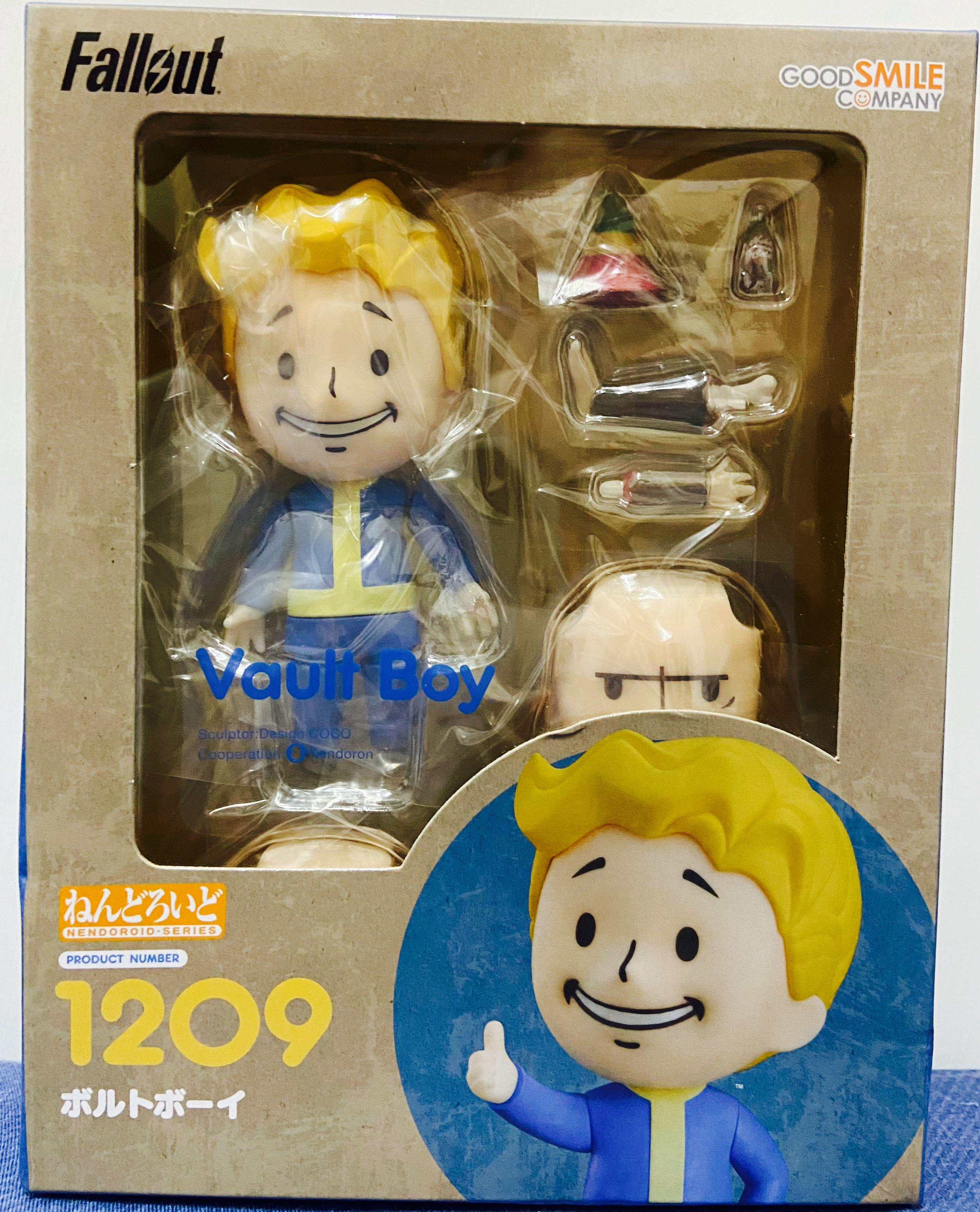 全新GoodSmile fallout 4 fallout 76 黏土人1209 Vault boy 避難