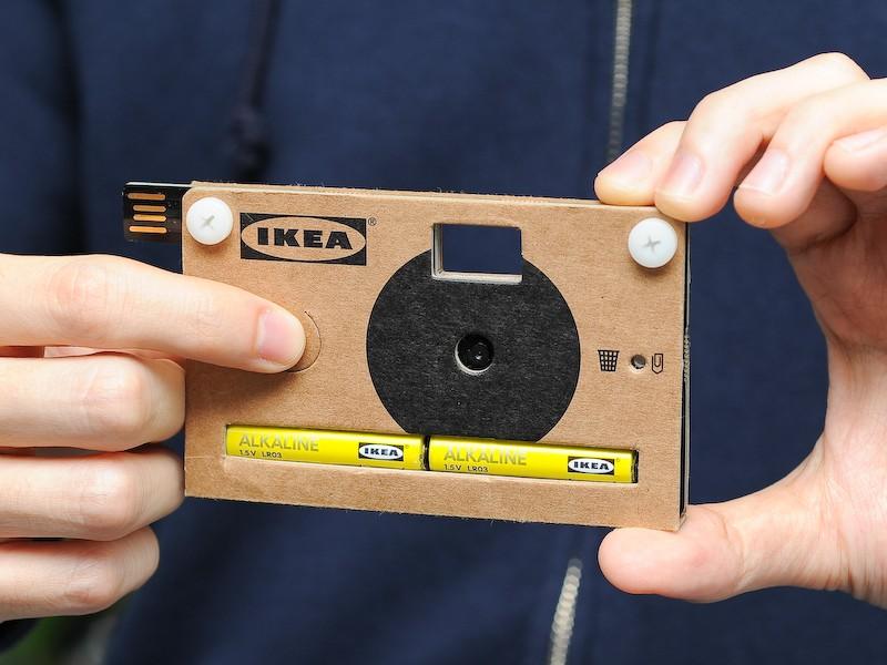 全新未拆封! IKEA宜家 KNAPPA絕版 數碼紙相機 Limited Edition cardboard digital camera