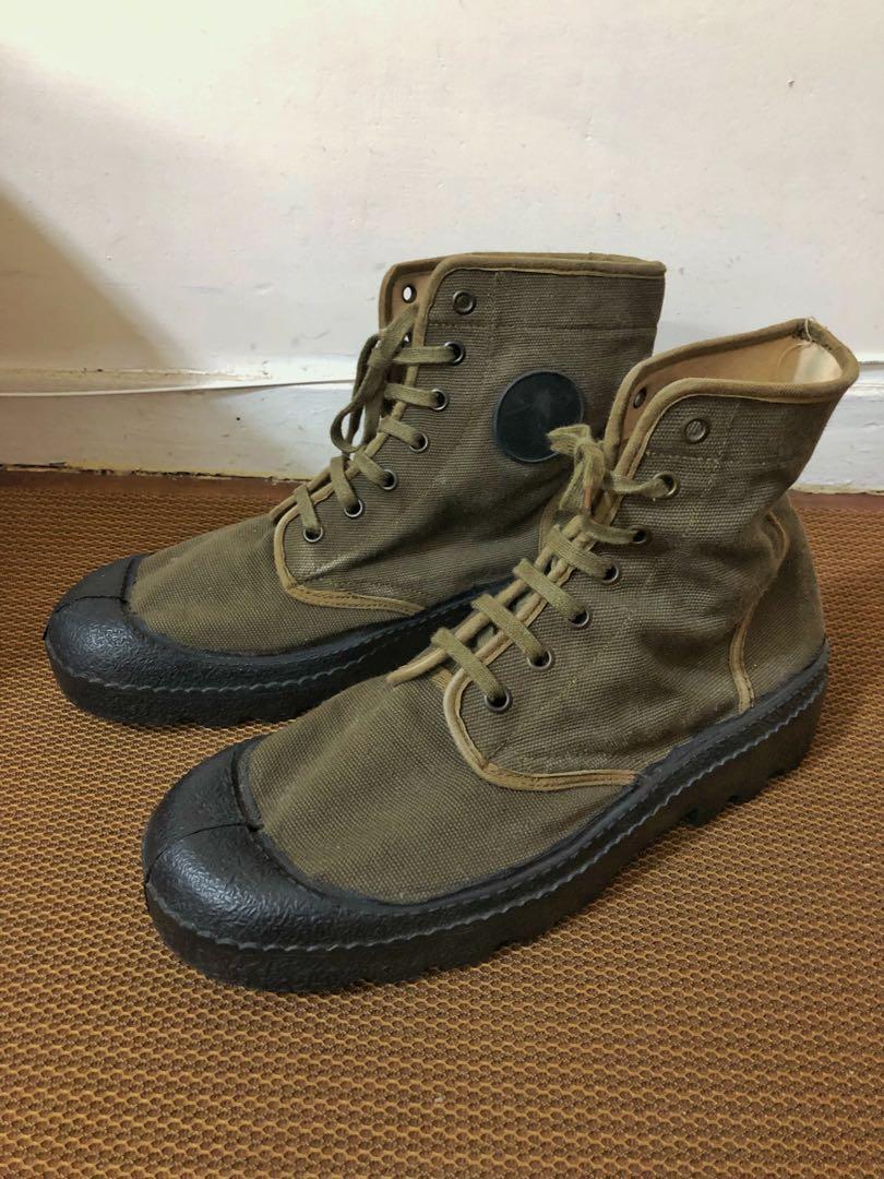 French canvas boots on sale
