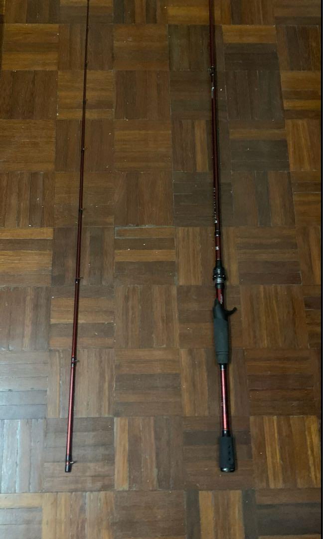 Abu Garcia Veracity 7' Baitcasting Fishing Rod, Sports Equipment