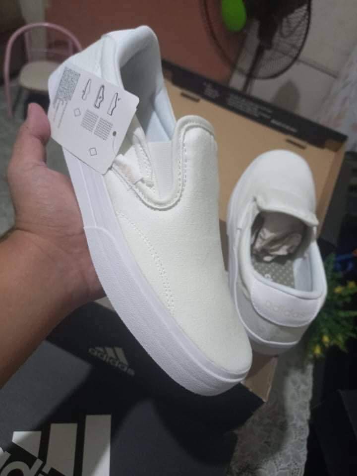Adidas Kurin Slip On, Women's Fashion, Footwear, Sneakers on Carousell