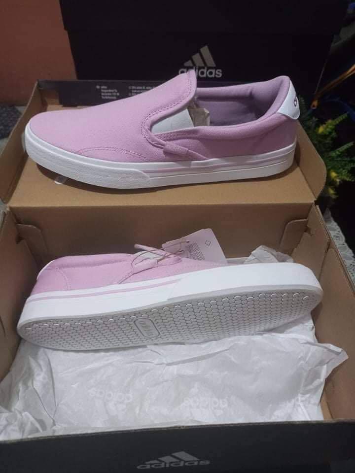 Adidas Kurin SLIP ON, Women's Fashion, Footwear, Sneakers on Carousell
