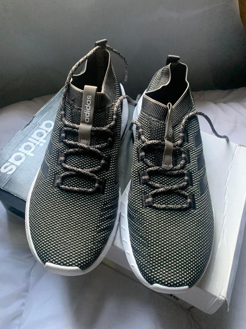 Adidas Questar Rise in Black (Men's Sneakers), Men's Fashion, Footwear ...