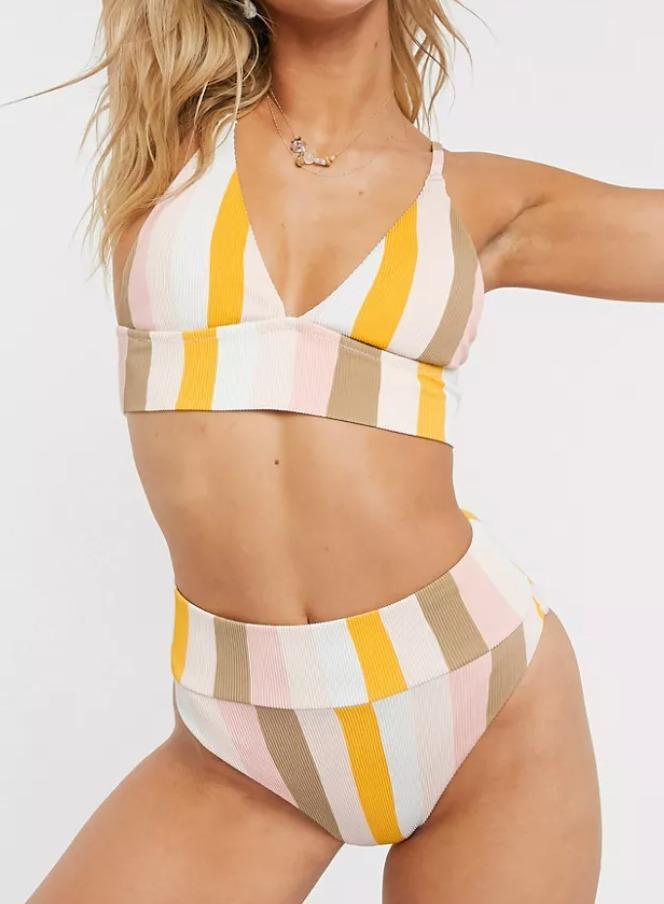 Aerie high waisted bikini bottom top