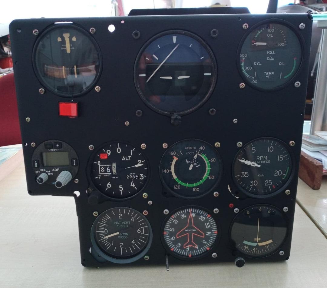 AIRCRAFT INSTRUMENT PANEL, Everything Else on Carousell
