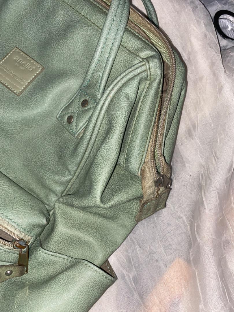Original Anello Backpack (Mint Green), Women's Fashion, Bags & Wallets