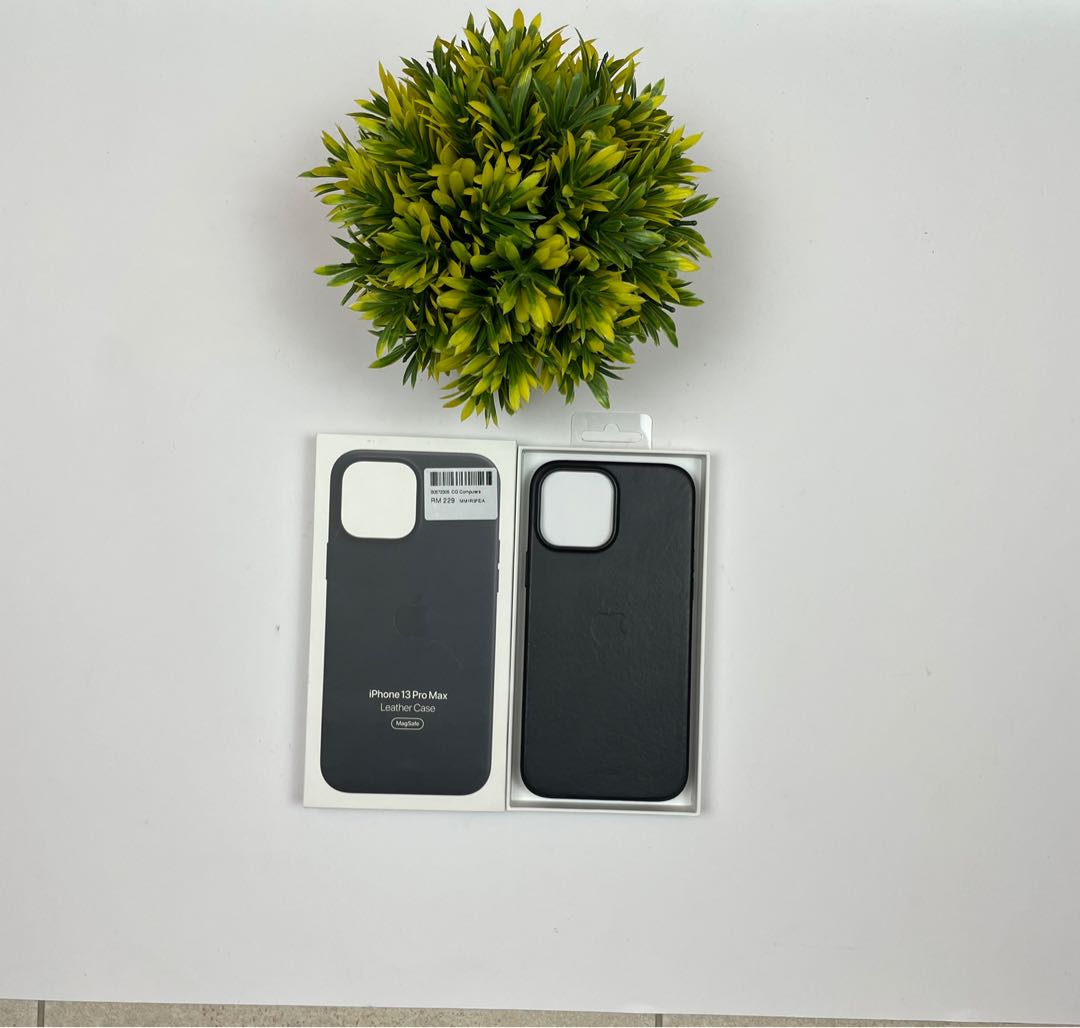 Apple Leather Case Magsafe Iphone 13 Pro Max, Mobile Phones & Gadgets