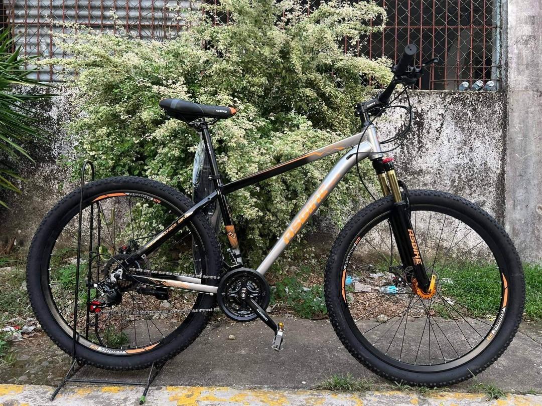 ASBIKE ALLOY 27.5er LOCK OUT FORK SHIMANO SHIFTERS MTB Sports Equipment Bicycles Parts Bicycles on Carousell