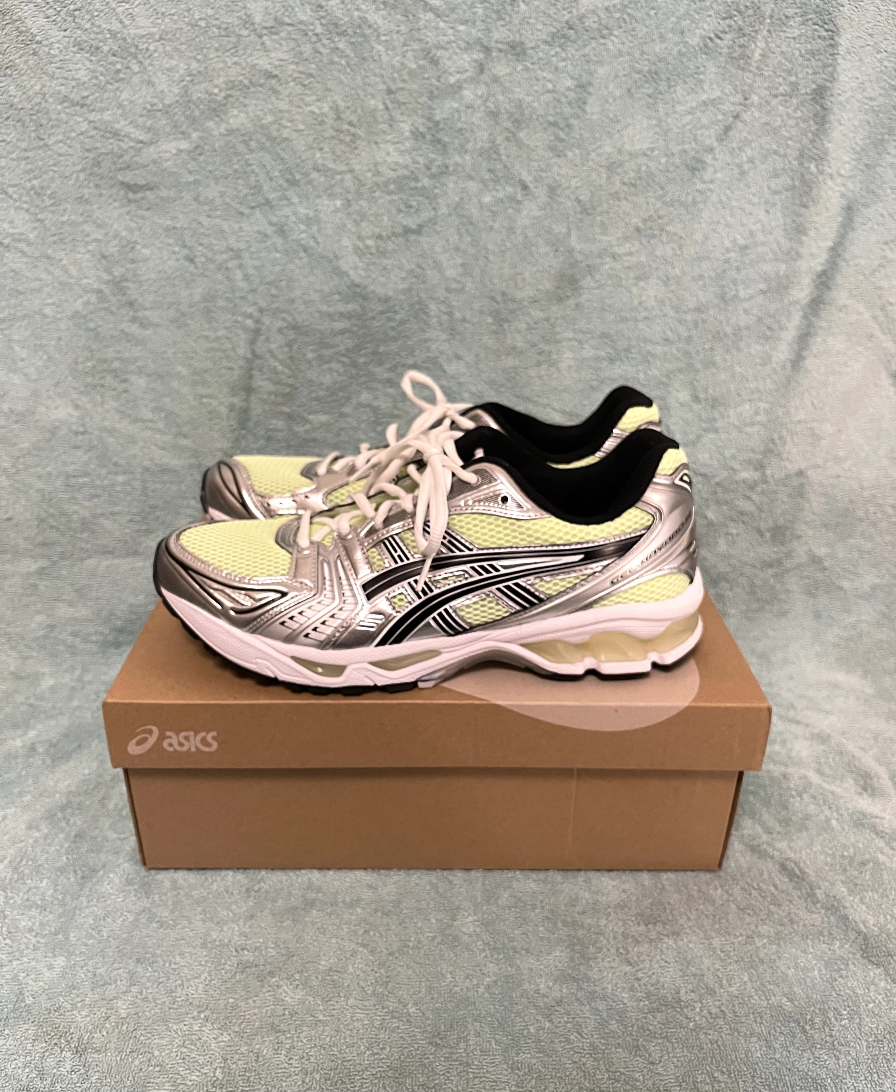 ASICS GEL KAYANO 14 Silver mint green Kiko 1090 Andersson beams needles