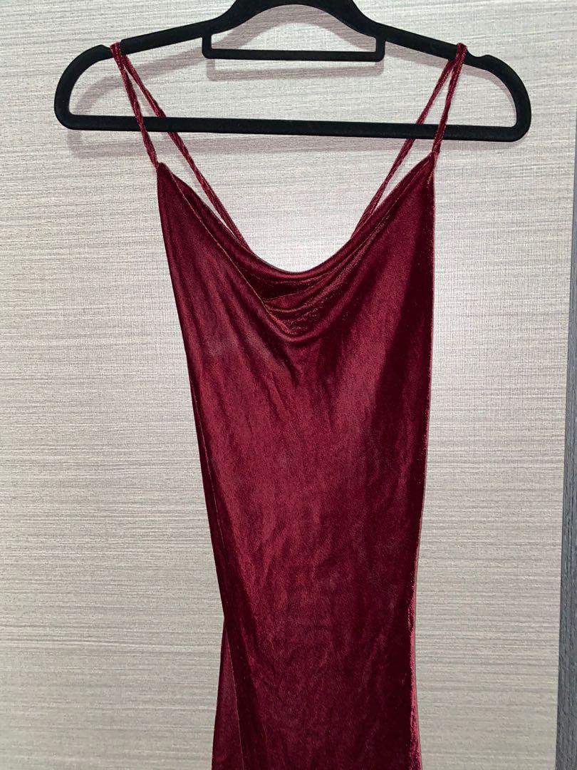 asos velvet top