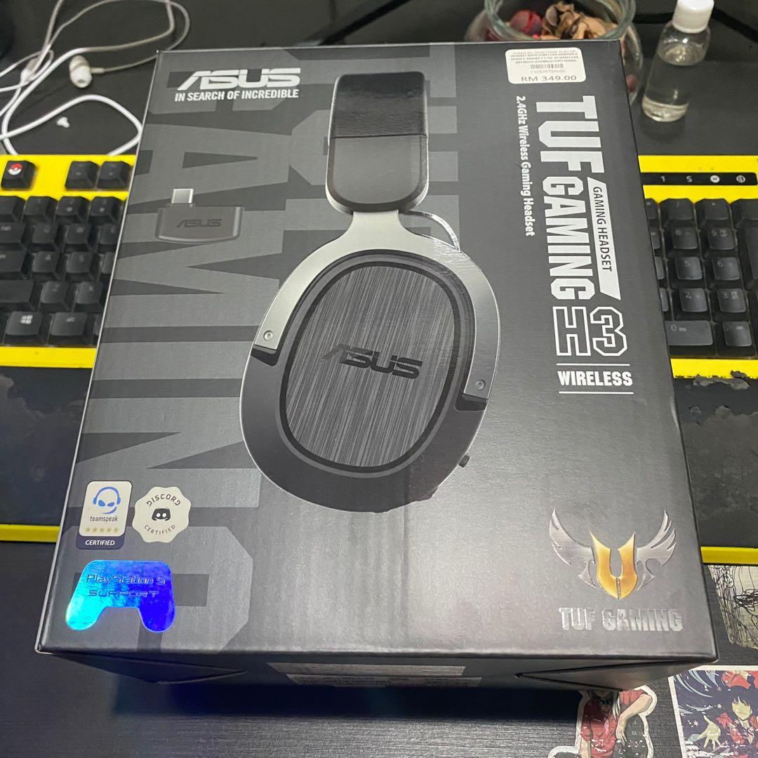 Asus TUF Gaming Headset H3 Wireless, Audio, Headphones & Headsets on