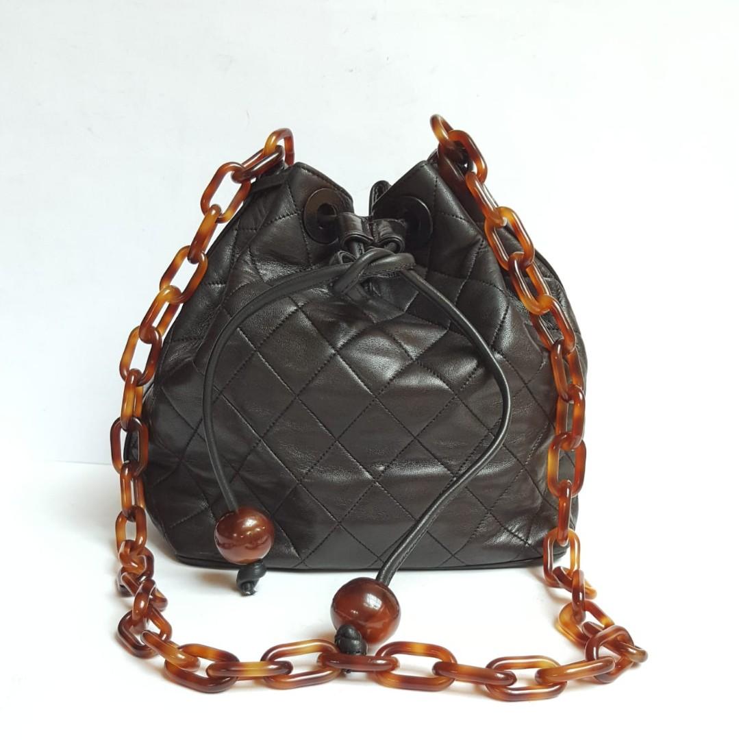 Chanel tortoiseshell bag sales