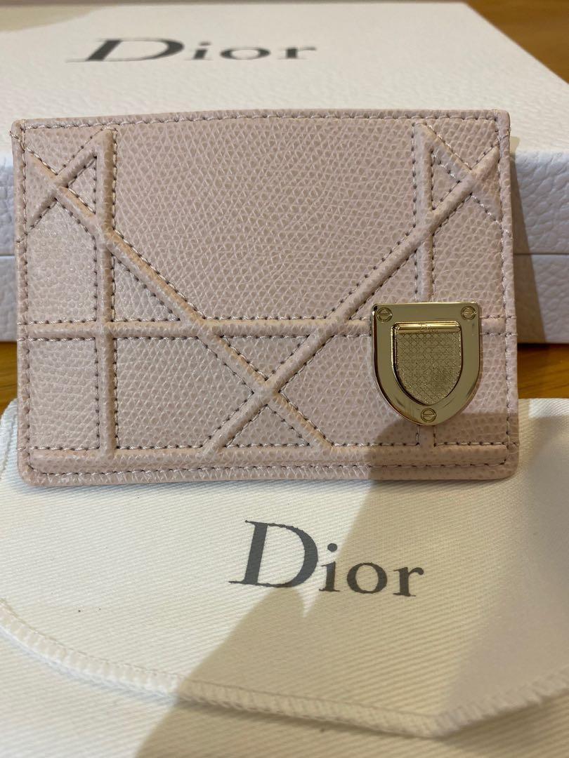 Diorama calfskin card best sale holder