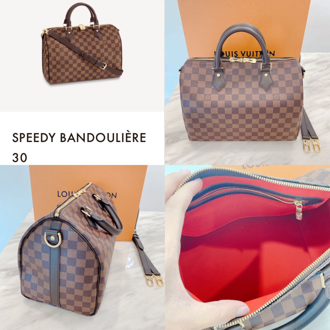 Louis Vuitton Speedy 25 Bandolier, Luxury, Bags & Wallets on Carousell