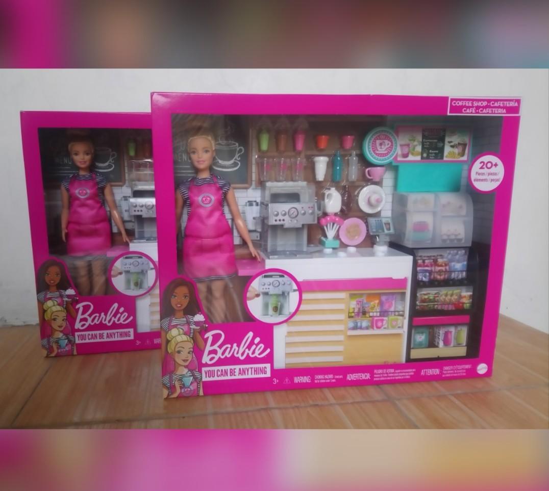 Barbie Coffee Shop Playset Original, Toys & Collectibles, Mainan di