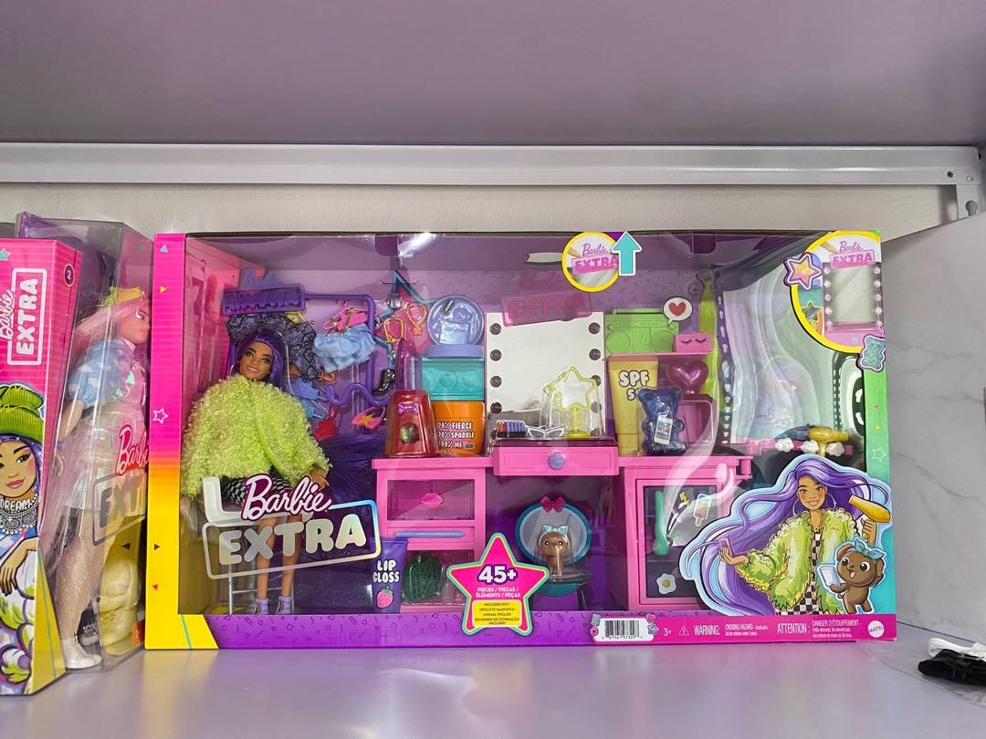 Barbie Extra Vanity Playset, Hobbies & Toys, Toys & Games on Carousell