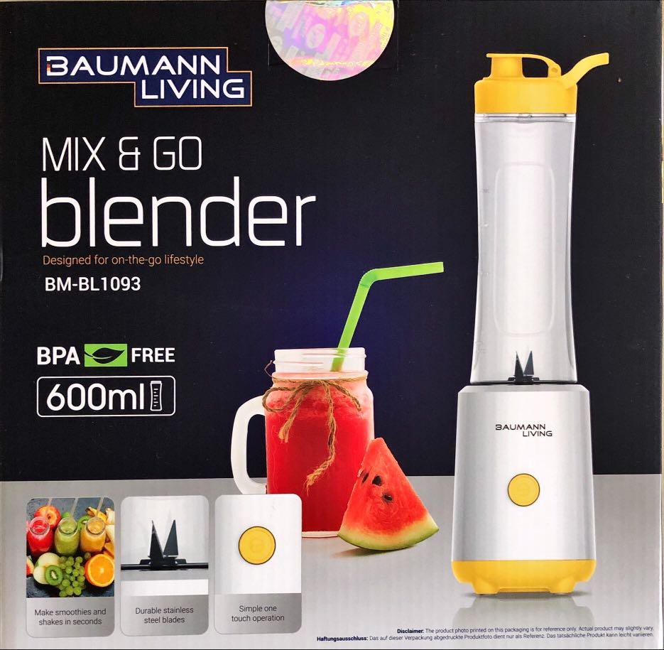Baumann Mix & Blender, TV Home Appliances, Kitchen Appliances, Juicers, Blenders & Grinders on Carousell