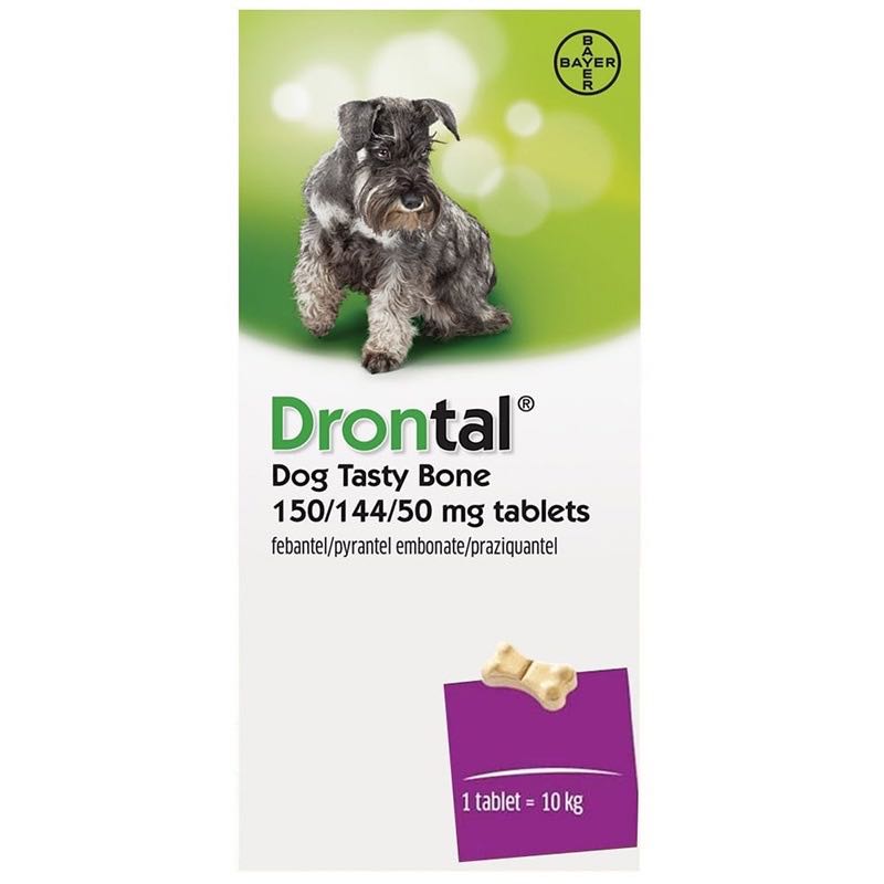 Bayer Drontal Plus Flavour Dog Wormer Tablet, Pet Supplies, Health