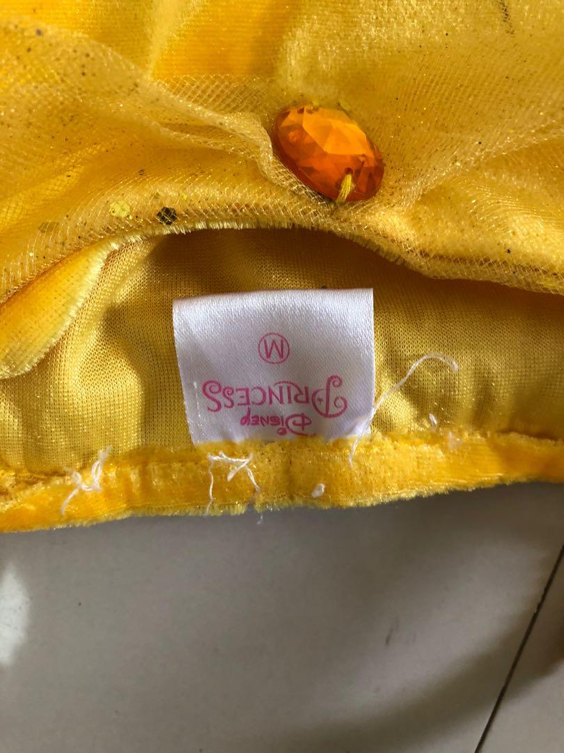 Beauty and the beast set (Category: Babies & Kids Fashion) located in Mandaluyong City. Submitted by blueberrypatch (Listing ID 1177304559, Image 3). Description: Beauty and the beast gown and gold sandals. Gown is well used some sign of usage. sandals is used for photoshoot only..