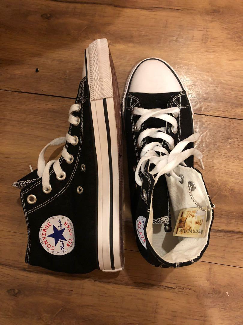 Primer ministro sello lavanda black all star high cut converse (replica) | chuck taylor, Women's Fashion,  Footwear, Sneakers on Carousell