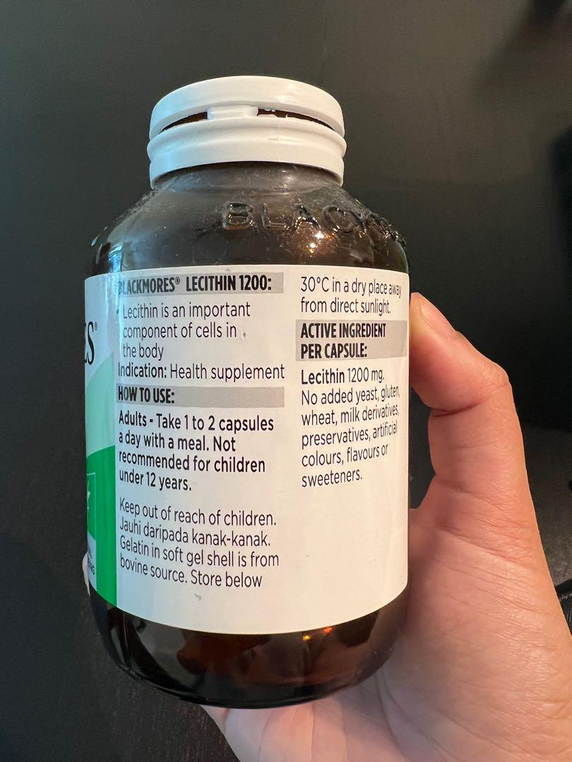 Blackmores Lecithin Supplement (used for clogged ducts / weaning), Food