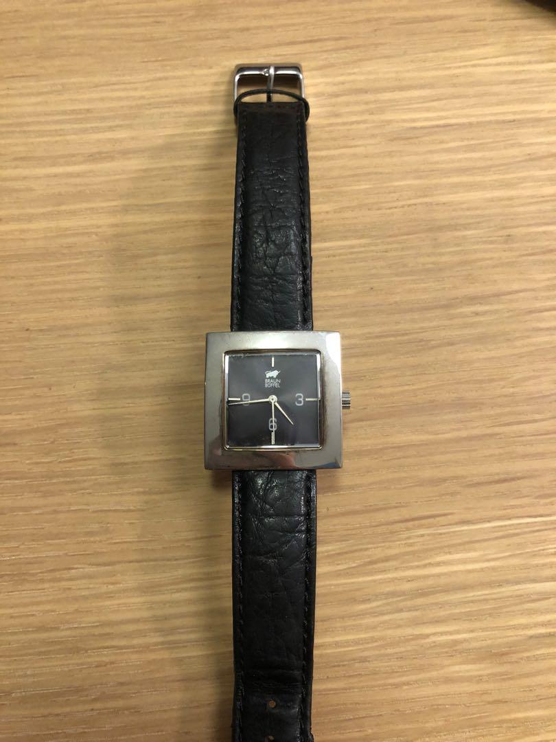 Braun buffel clearance watch original