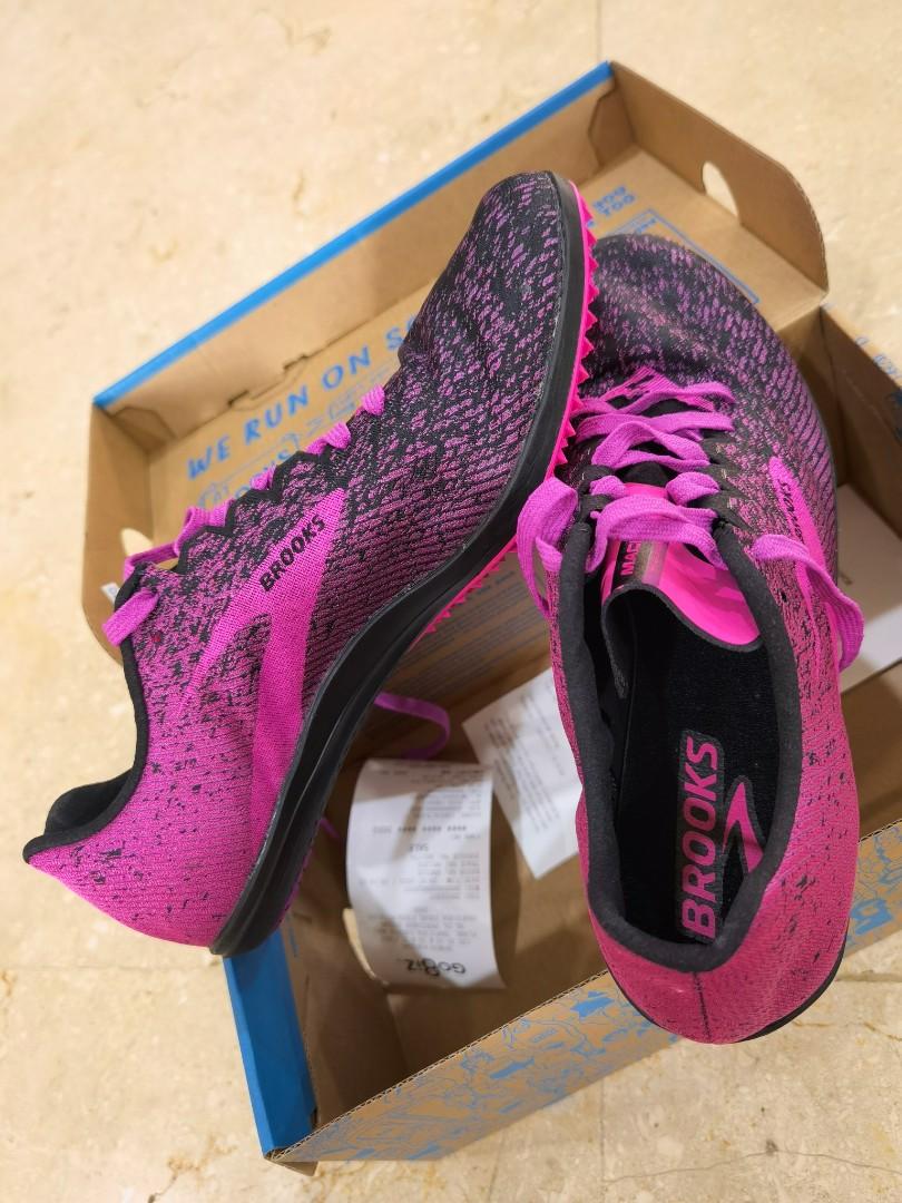 Brooks Mach 19 Spike spikeless sprinting shoes UK6. 5 Women s