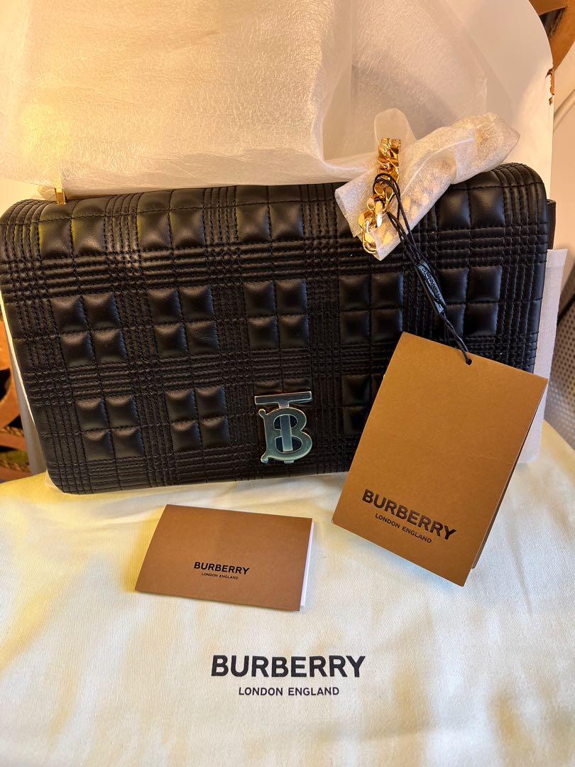 Burberry Quilted leather lola bag