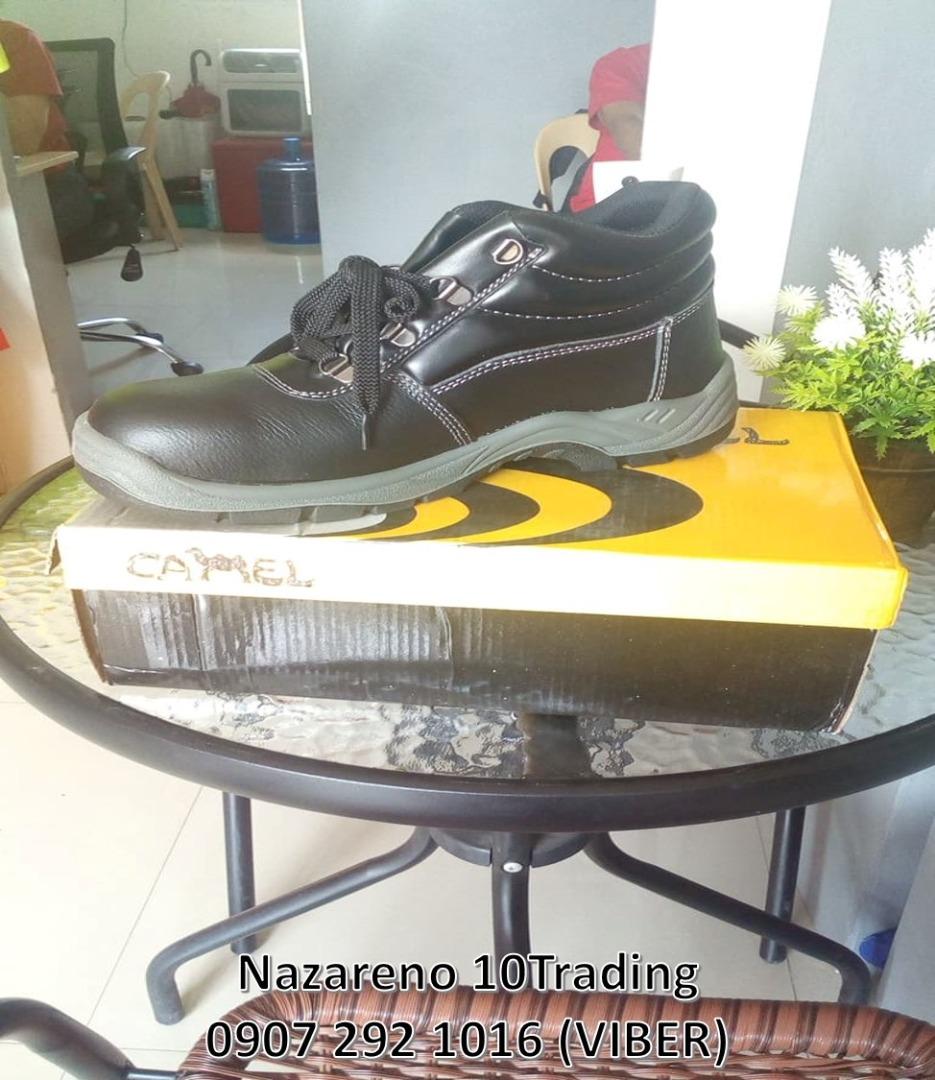 CAMEL highcut safety shoes w/steeltoe 131, Men's Fashion, Footwear ...