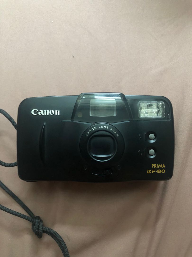 Canon Prima BF 80 Argentique 1998 – Compact 35mm – Édition Coupe Du Monde