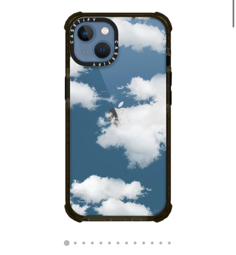 Casetify IPhone 13 Ultra Impact Clouds (Free delivery), Mobile Phones