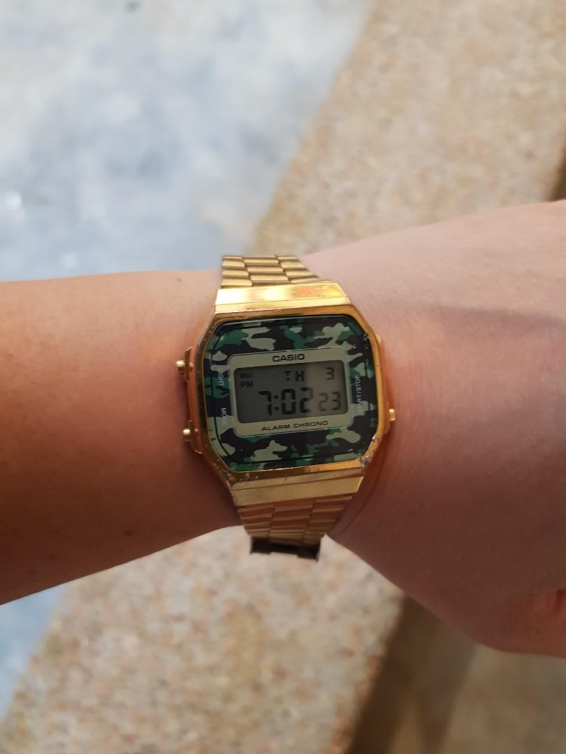 CASIO A168WE