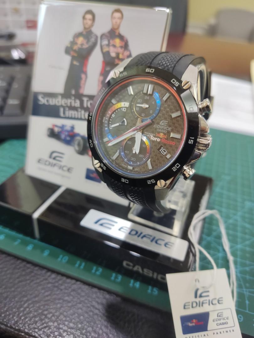 Casio edifice toro online rosso review
