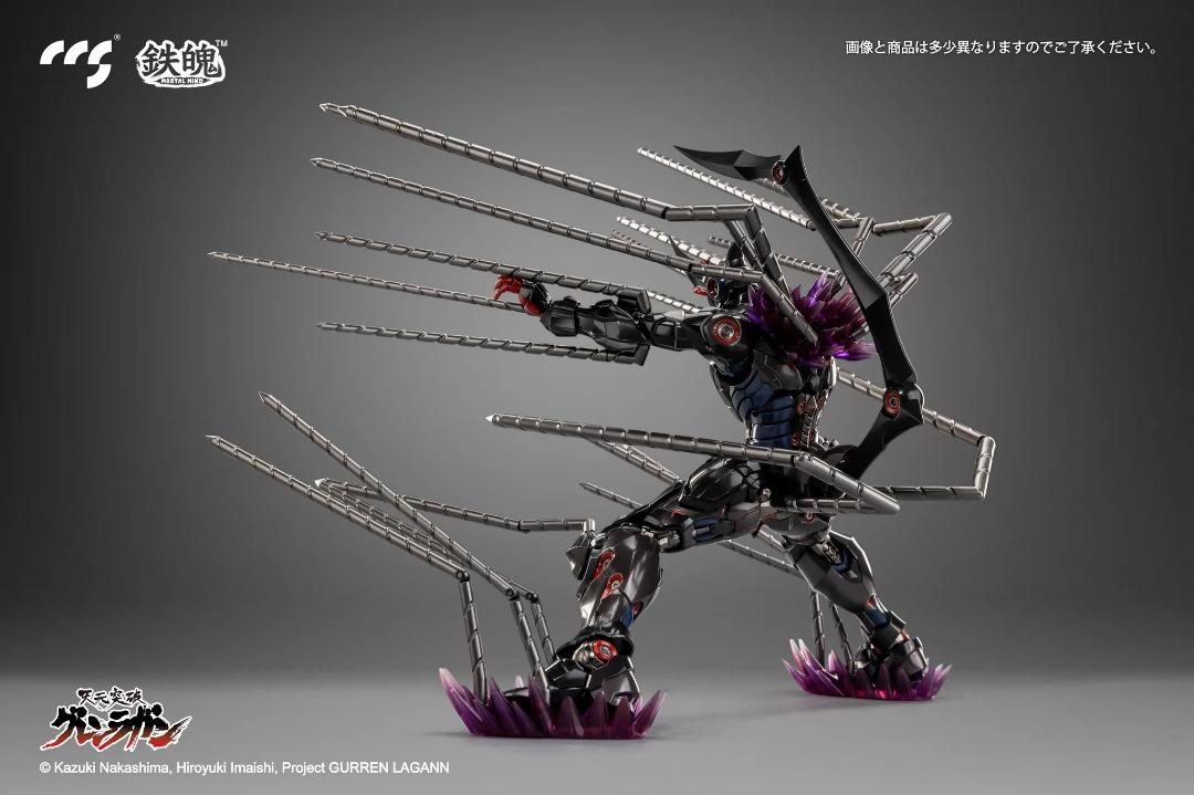 CCSTOYS 鐵魄天元突破紅蓮螺巖真螺旋王羅善巖LAZENGANN Figure CCSTOYS 鐵魄天元突破紅蓮螺巖真螺旋王羅善巖LAZENGANN Figure