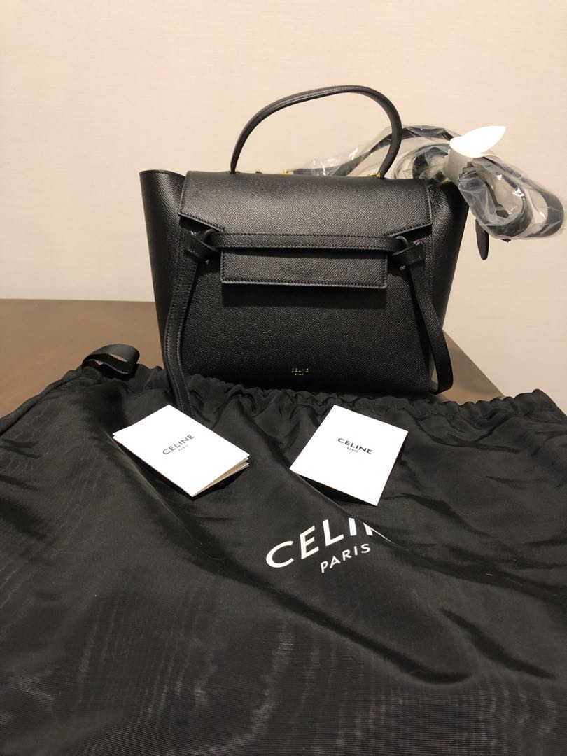 Celinè / Celine Belt Bag Pico Size, Women's Fashion, Bags & Wallets,  Cross-body Bags on Carousell