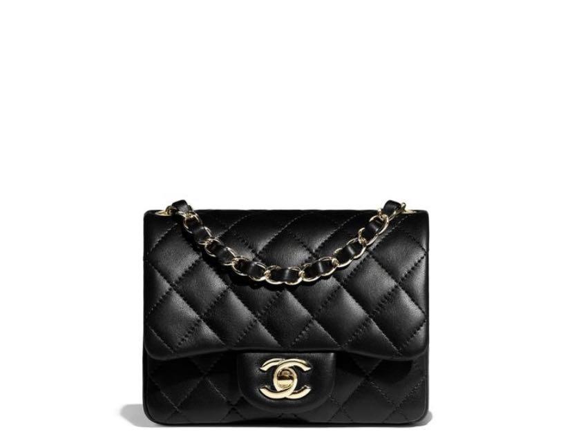 Chanel Mini Flap Bag in Black with Lambskin & Gold tone hardware, Women's  Fashion, Bags & Wallets, Shoulder Bags on Carousell