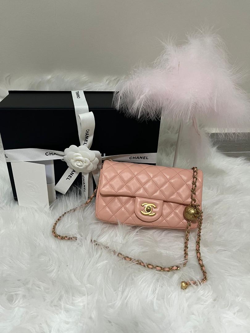 Chanel Pearl Crush Mini Rectangular, Women's Fashion, Bags & Wallets,  Cross-body Bags on Carousell