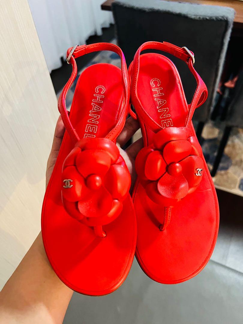 chanel women's sandals