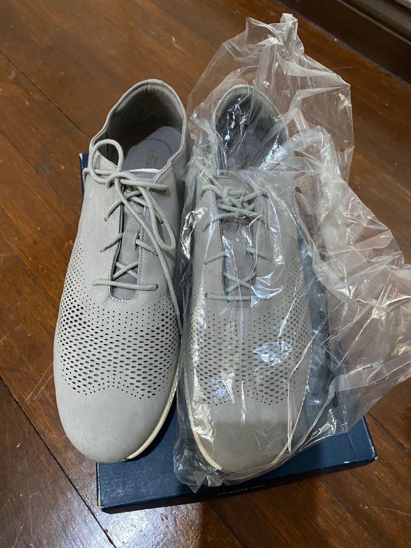 Cole Haan Men's 2.Zerogrand Laser Wingtip Oxford Lined, Ironstone