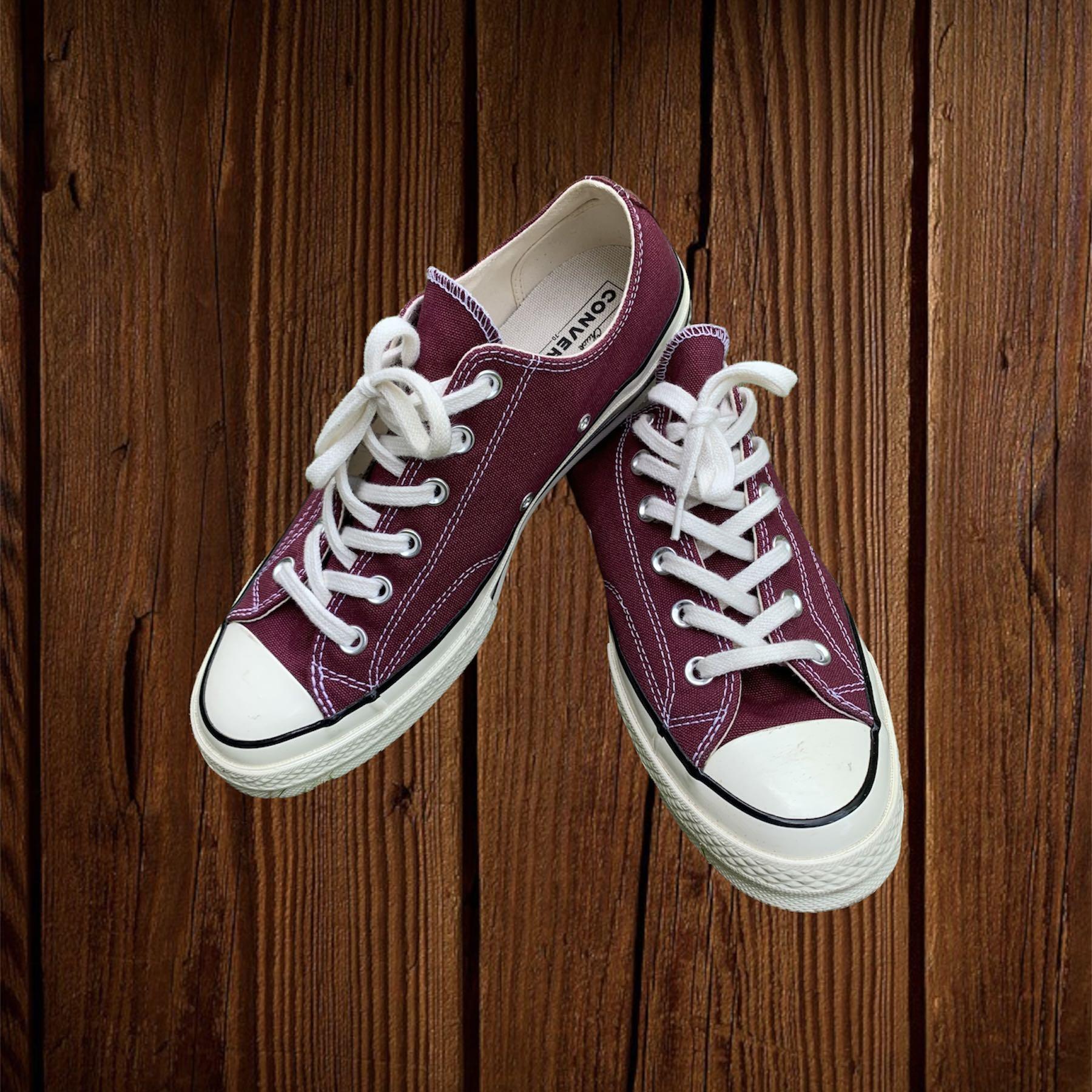 Converse deals bordeaux vintage